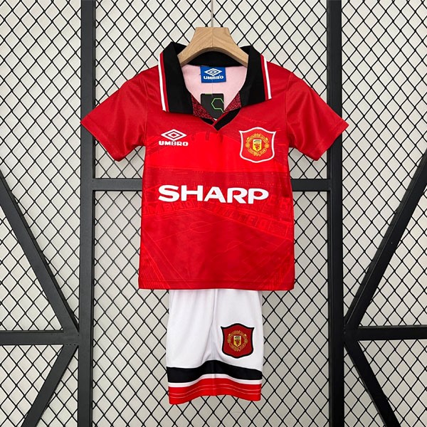 Camiseta Manchester United Primera Niño Retro 1994 1996